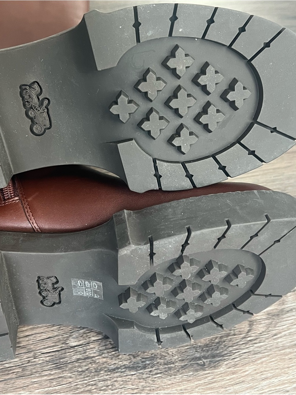 Coach Brown Leather Boots - Picture 7 of 7